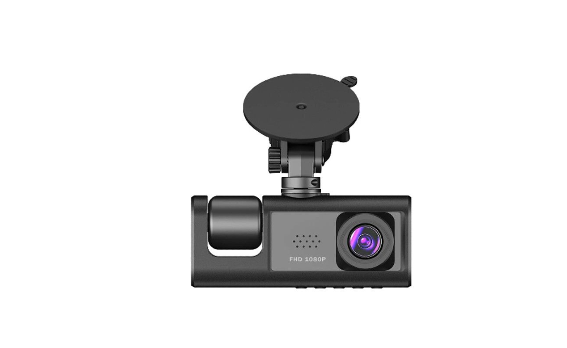3 Channel HD 1080P 1080P Video Recorder Dashcam DVR Black Box